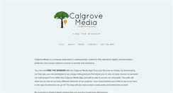 Desktop Screenshot of calgrovemedia.com