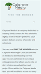 Mobile Screenshot of calgrovemedia.com